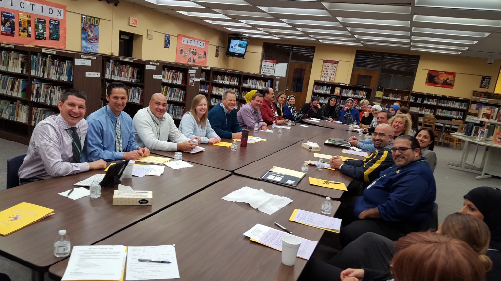 School Improvement Team Visits Woodworth! Woodworth Middle School