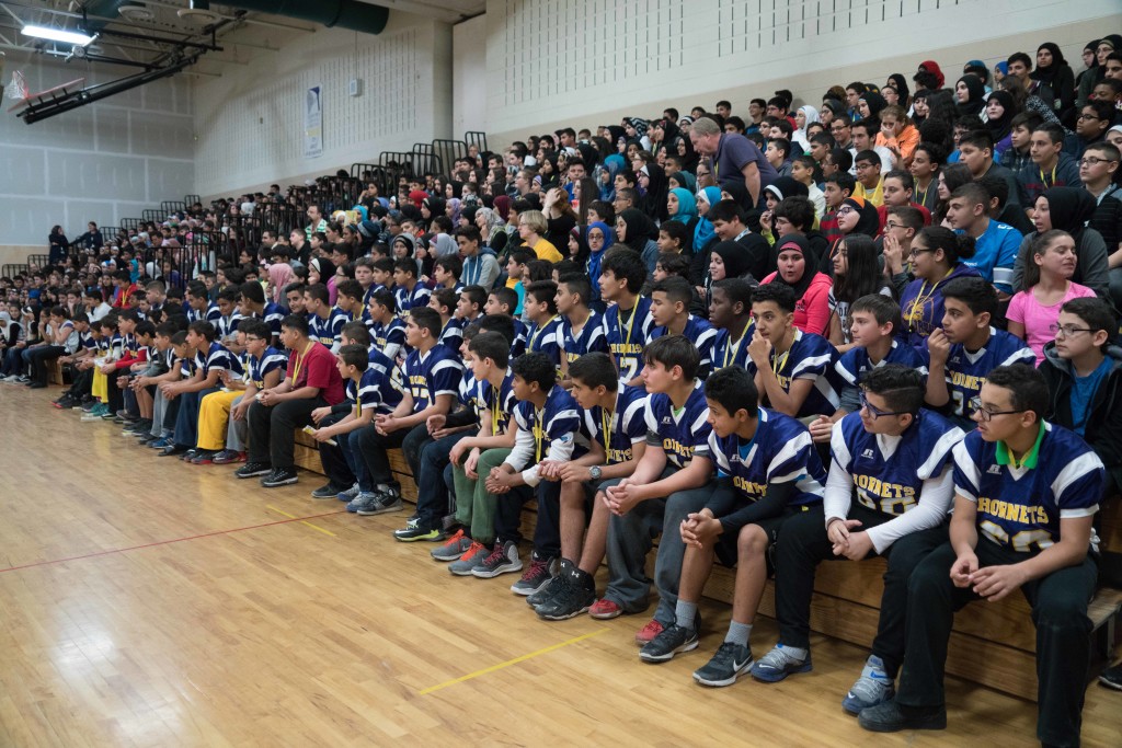 Woodworth 7th & 8th Grade Students Visited by Special Guest