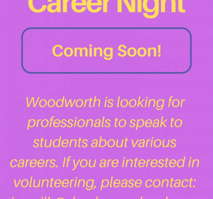 Career Night Professionals Wanted