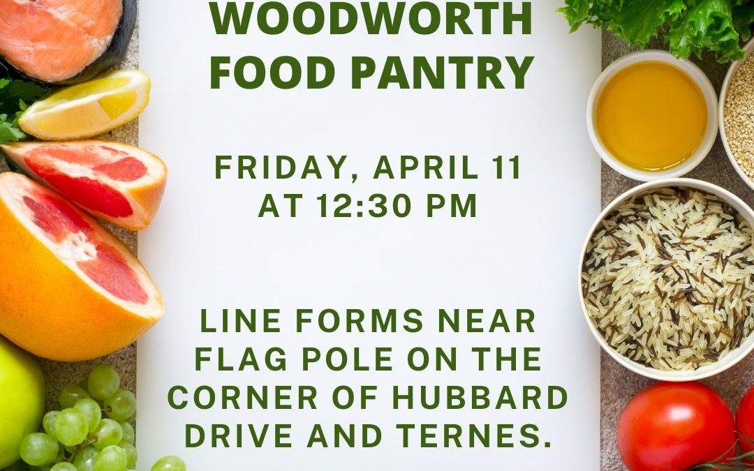 Woodworth Food Pantry Tomorrow