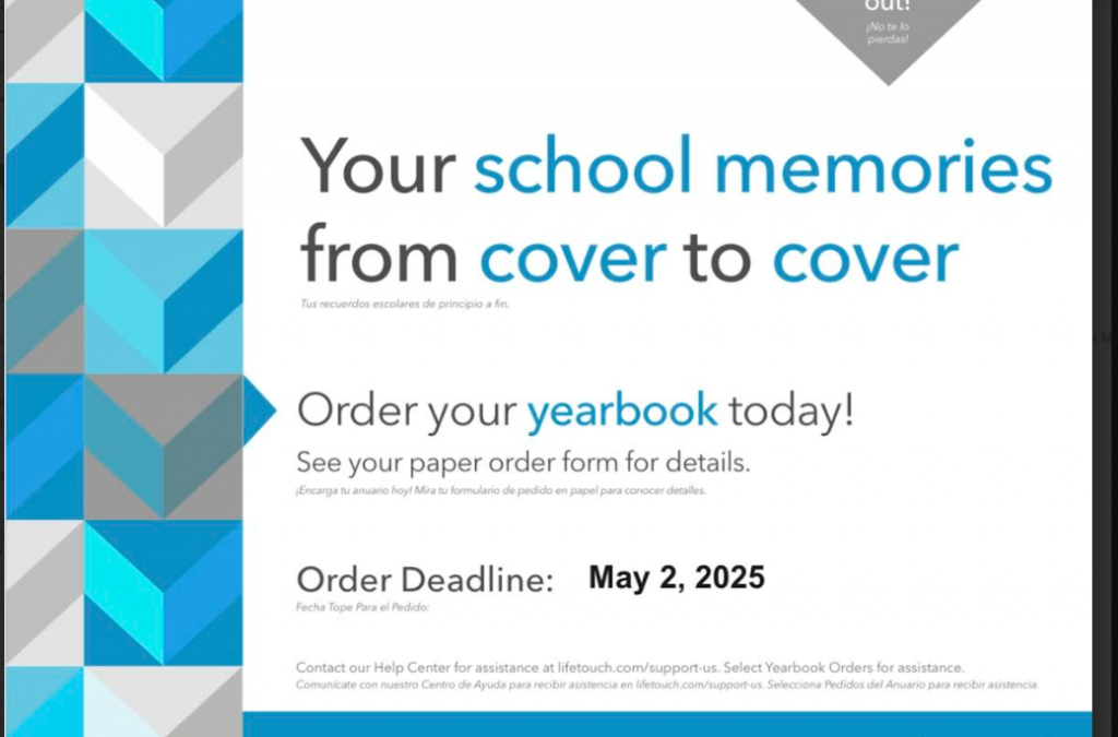 Woodworth Yearbook Reminder تذكير بالكتاب السنوي لوودورث
