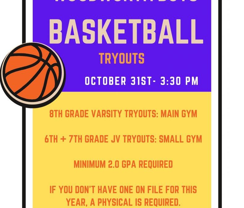 Woodworth Boys Basketball Tryouts